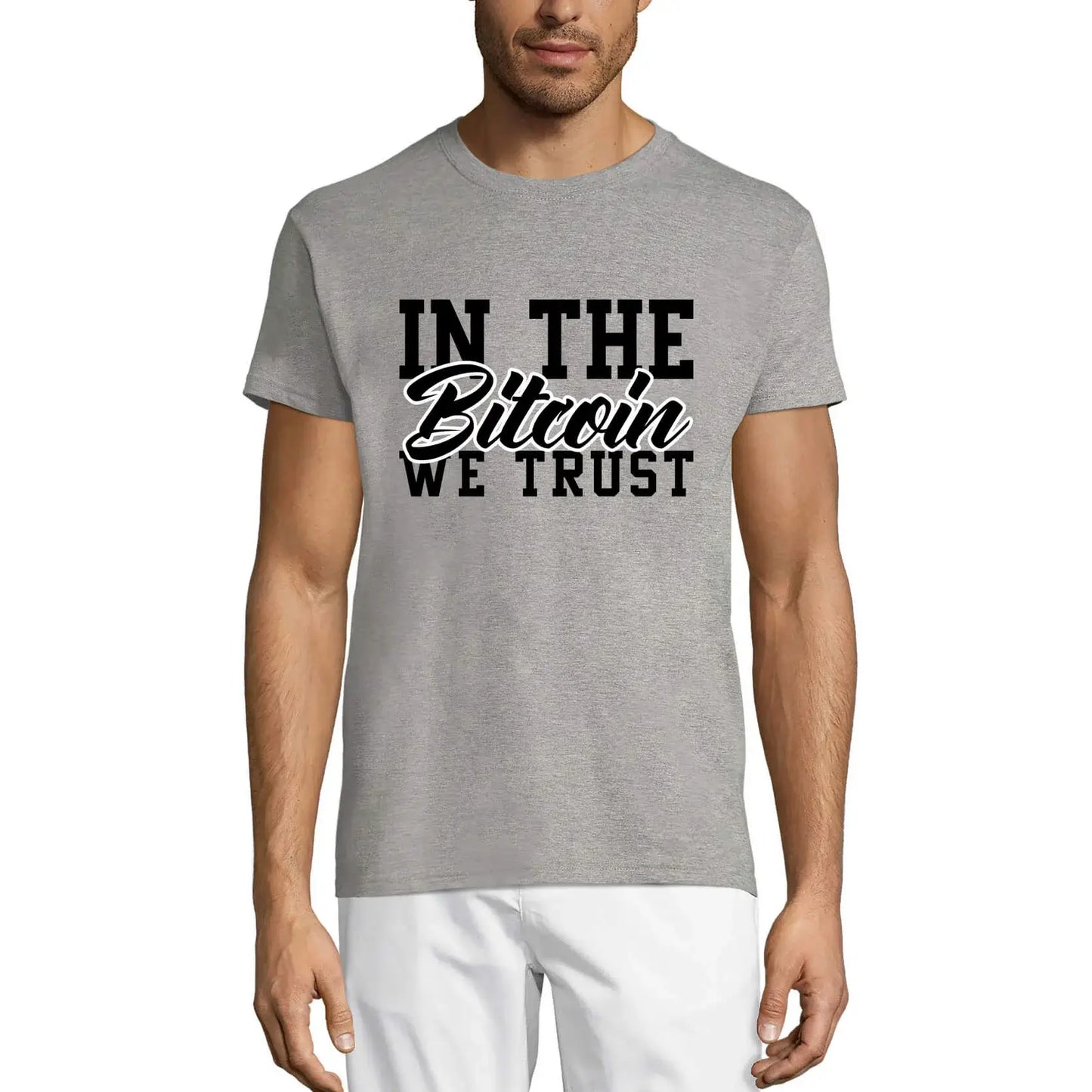 T-shirt noir uni pour hommes