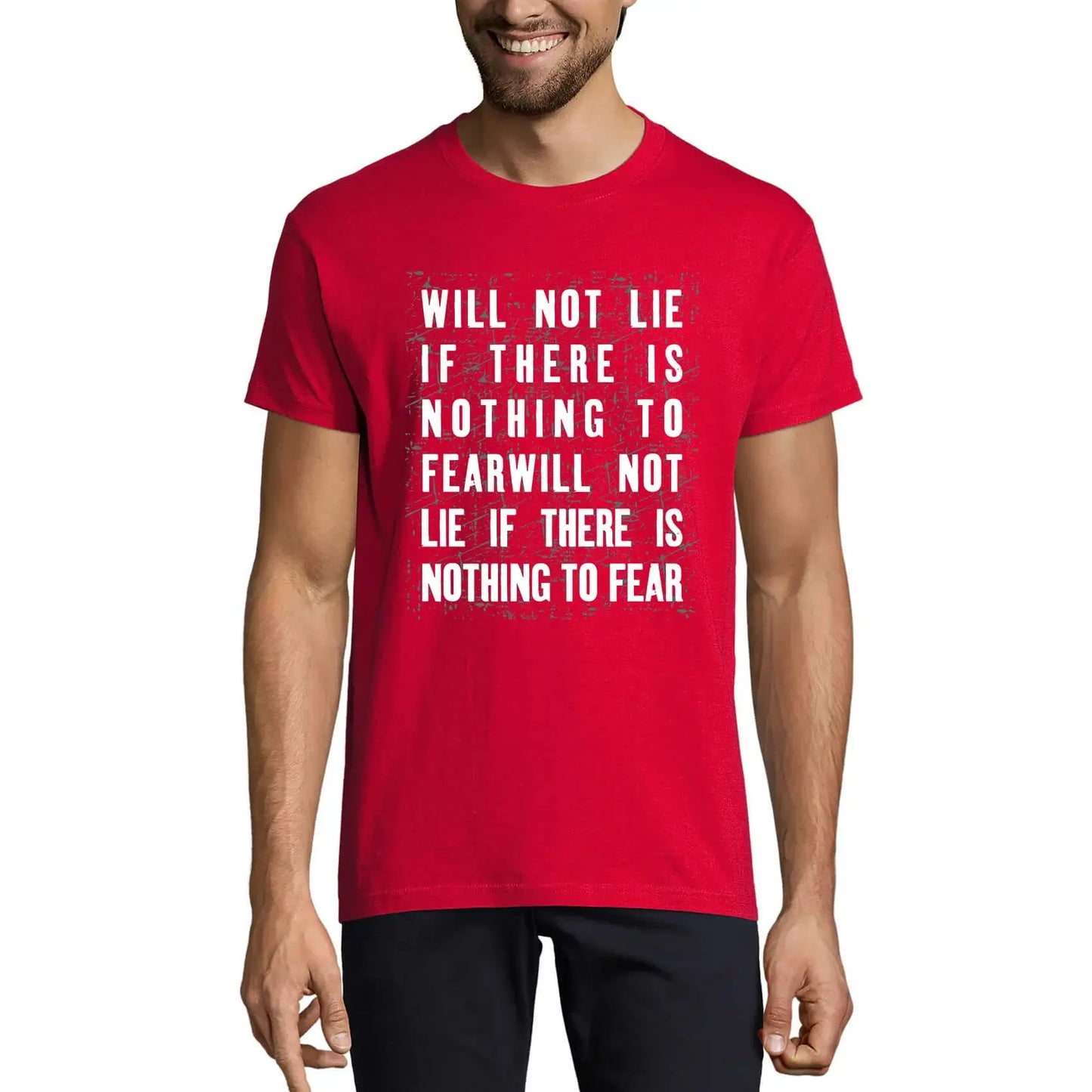 T-shirt noir uni pour hommes
