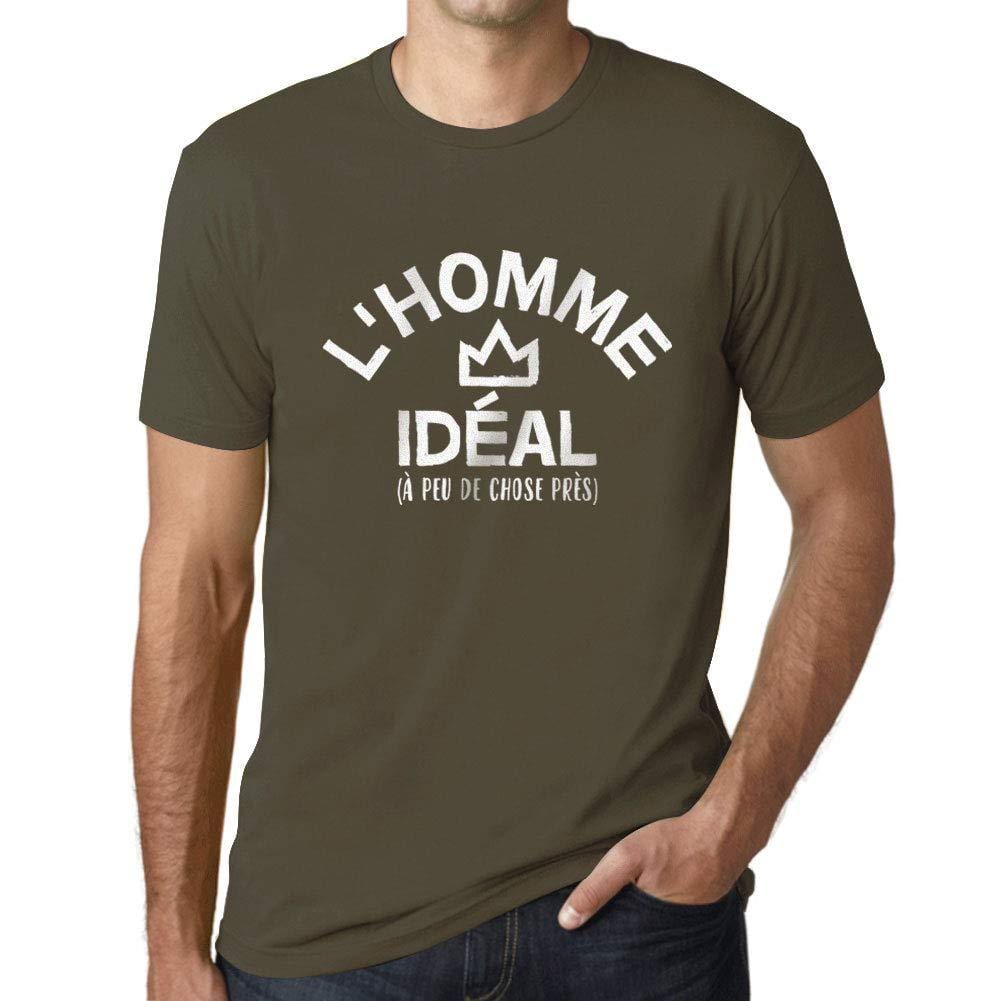 Homme T-Shirt Graphique Imprimé Vintage Tee l'homme IDÉal Army