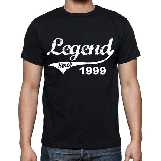 Birthday Gifts For Him 1999 T Shirts Men Vintage Black T-Shirt Rounded Neck Mens T-Shirt - T-Shirt