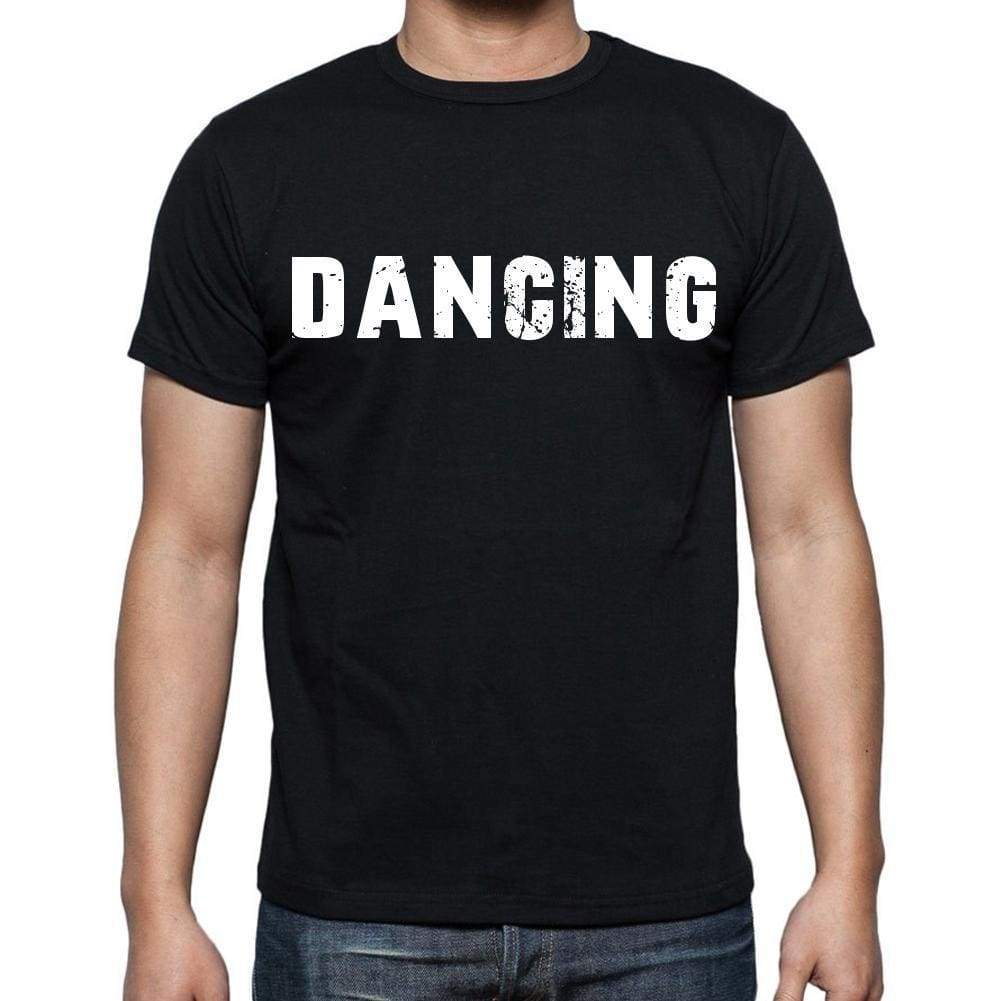 Dancing Mens Short Sleeve Round Neck T-Shirt - Casual