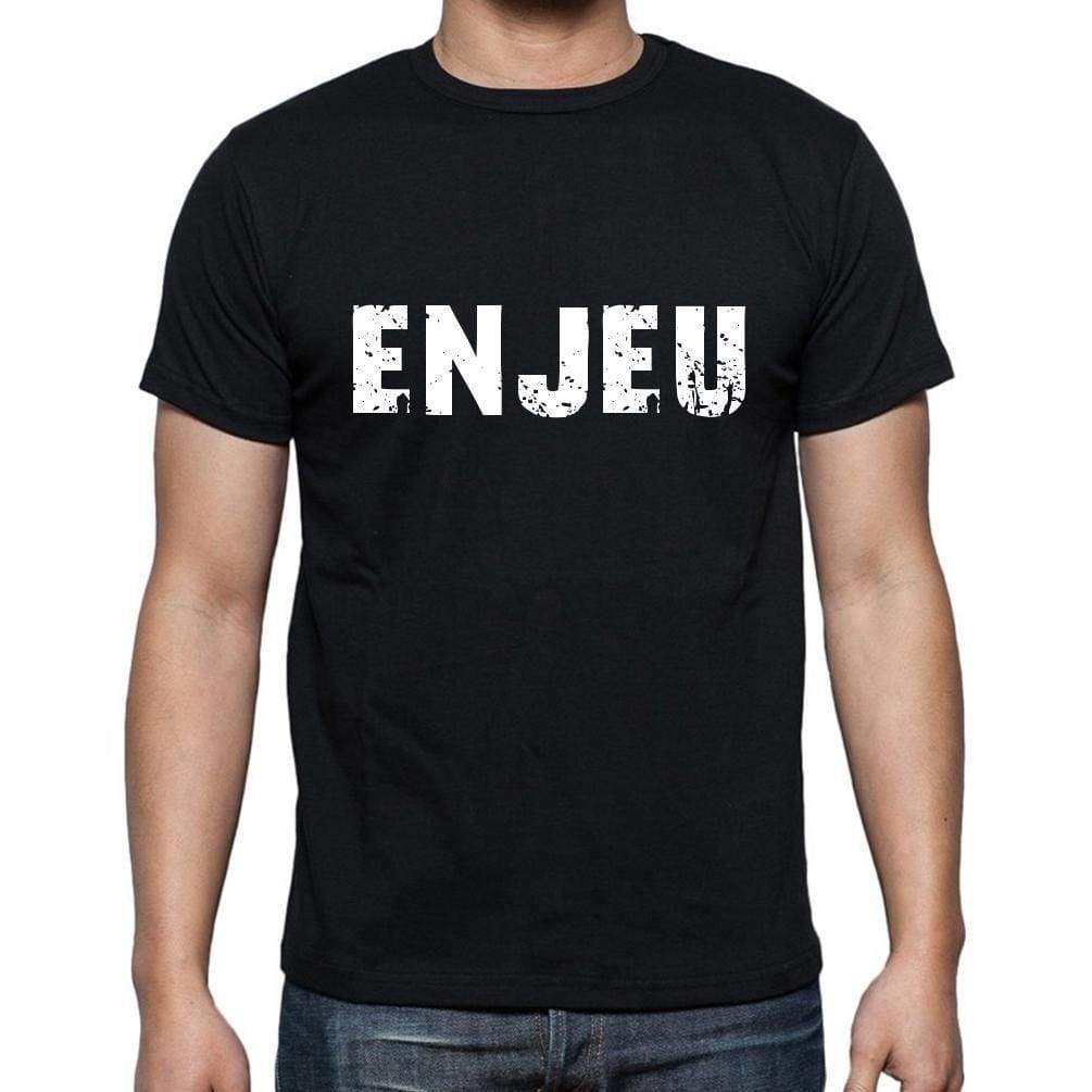 Enjeu French Dictionary Mens Short Sleeve Round Neck T-Shirt 00009 - Casual