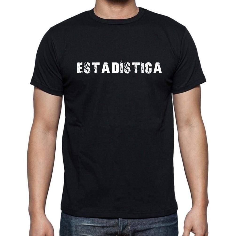 Estadstica Mens Short Sleeve Round Neck T-Shirt - Casual