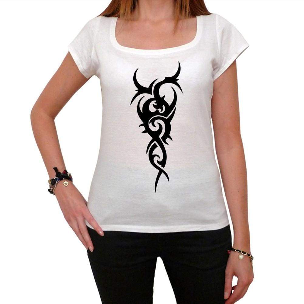 Maori Tribal Tattoo 1 Womens Short Sleeve Scoop Neck Tee 00161