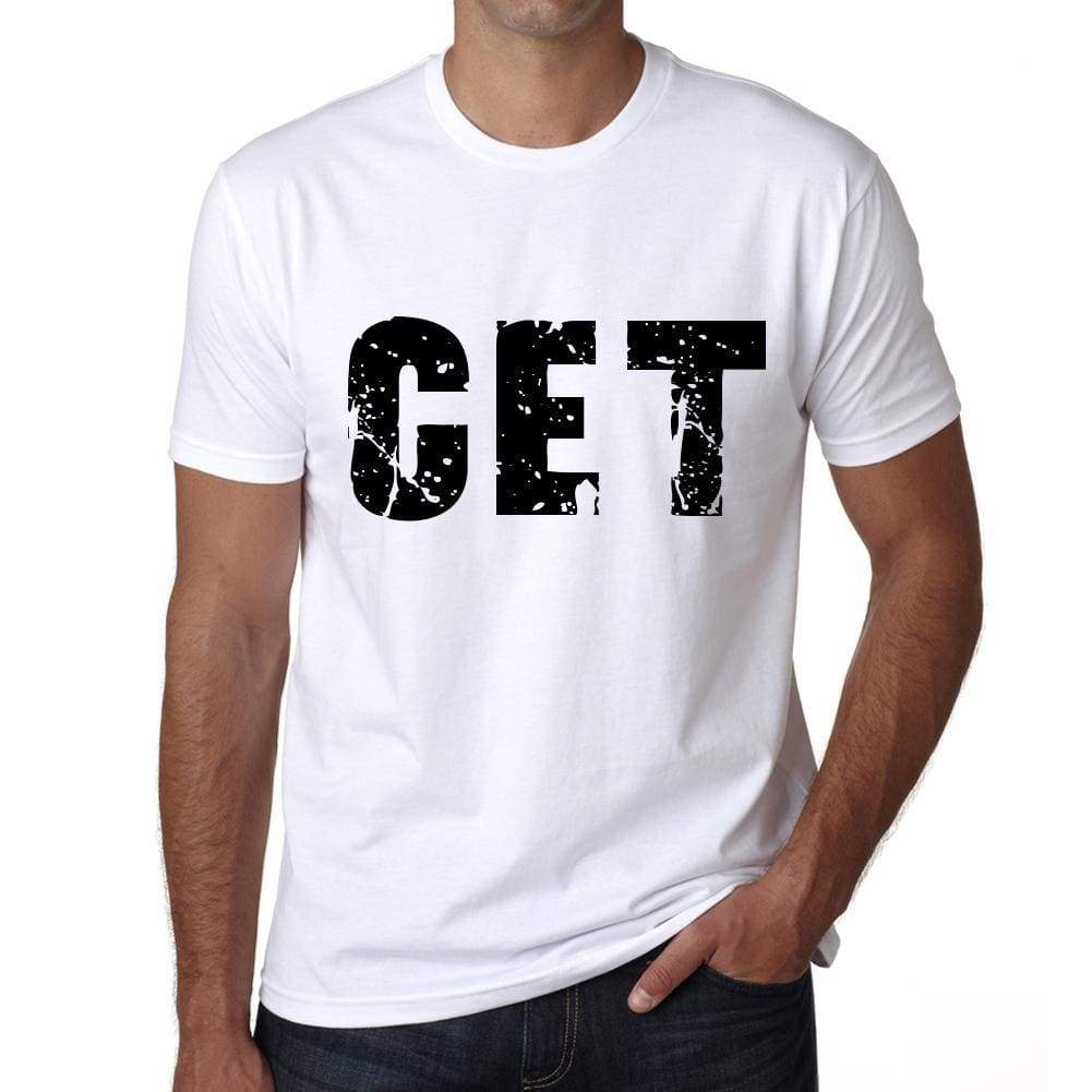 Mens Tee Shirt Vintage T Shirt Cet X-Small White 00559 - White / Xs - Casual