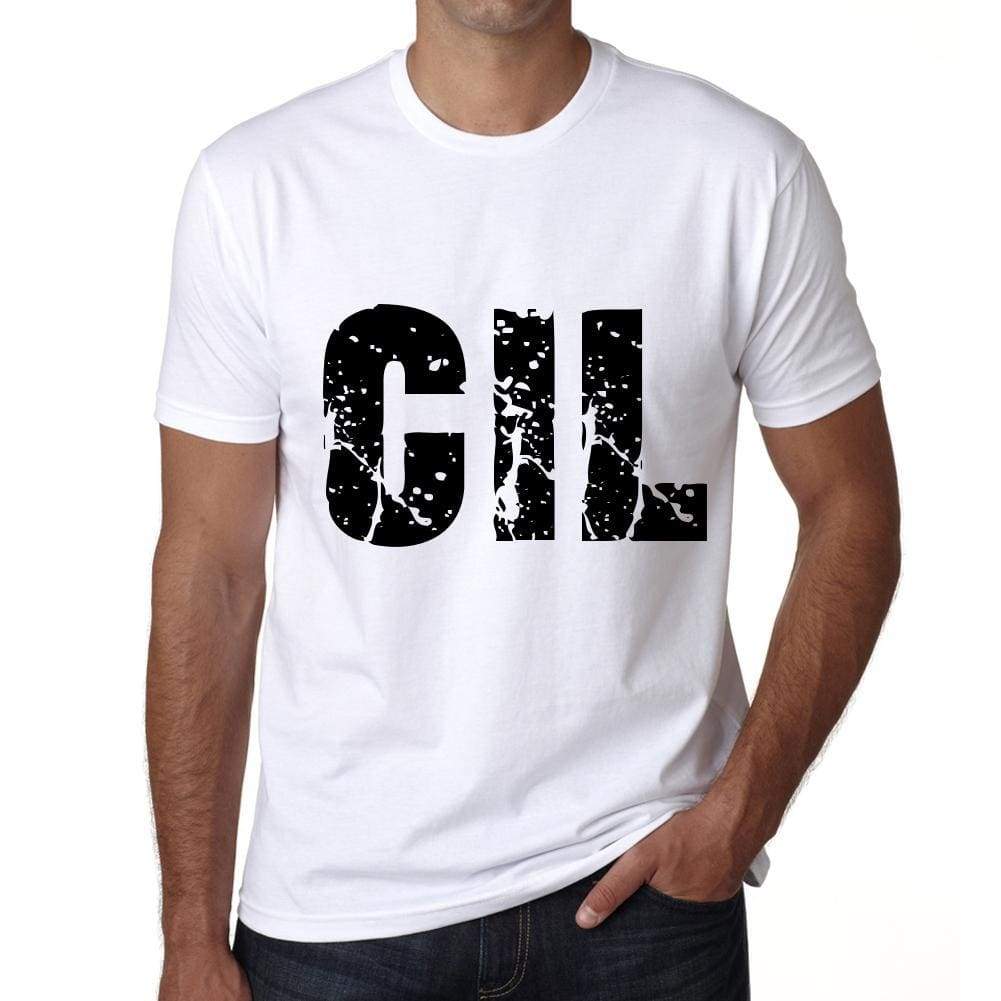 Mens Tee Shirt Vintage T Shirt Cil X-Small White 00559 - White / Xs - Casual