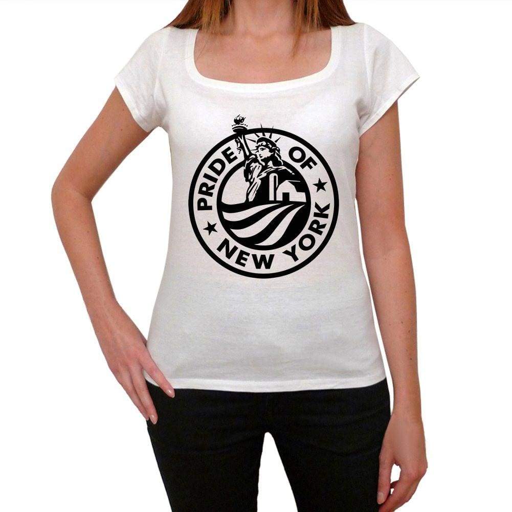 Pride Of New York Womens Short Sleeve Round Neck T-Shirt 00111