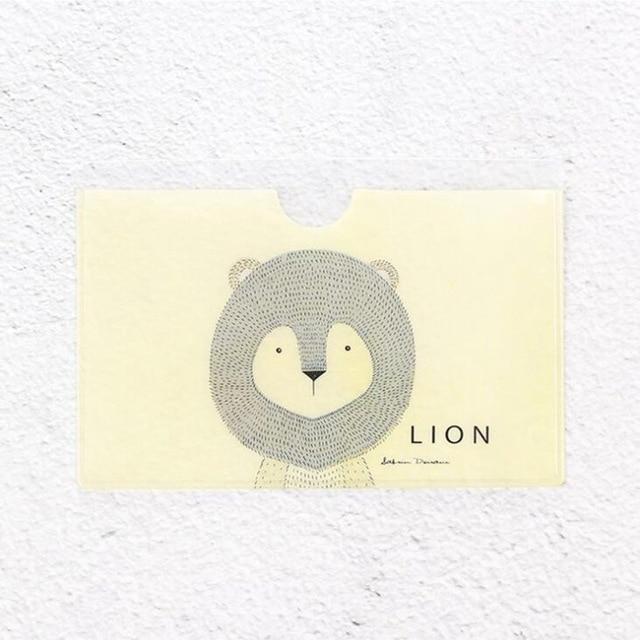 Animal PVC Card Holder Credit Student Cute Women ID Business Bancaire Cards Bag Wallet Passport Card Holder Protector