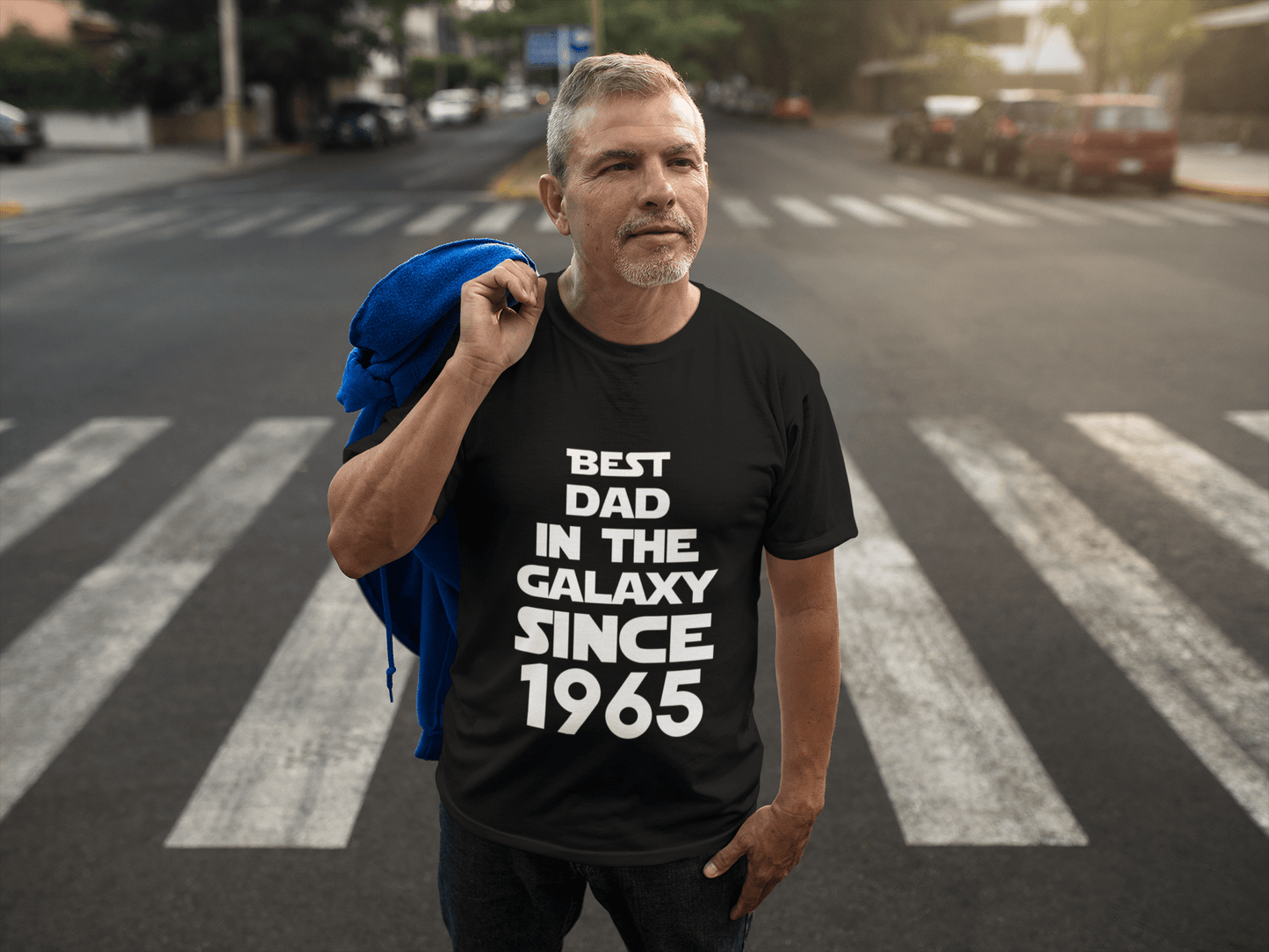 Best Dad, 1965 Best Dad Men's T shirt Black Birthday Gift 00112