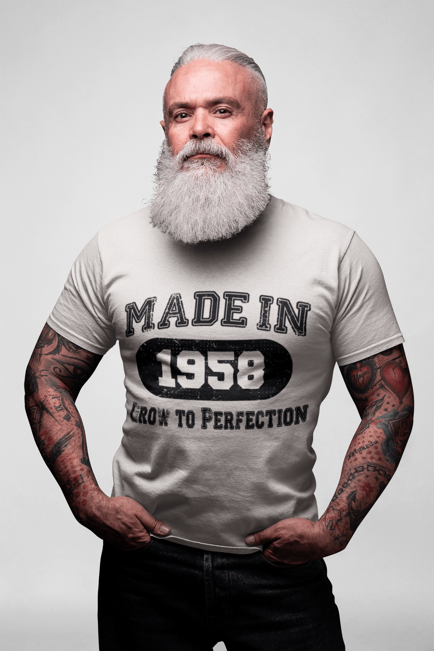 Birthday Gift Made 1958 T-shirt, Gift T shirt, Men's tee