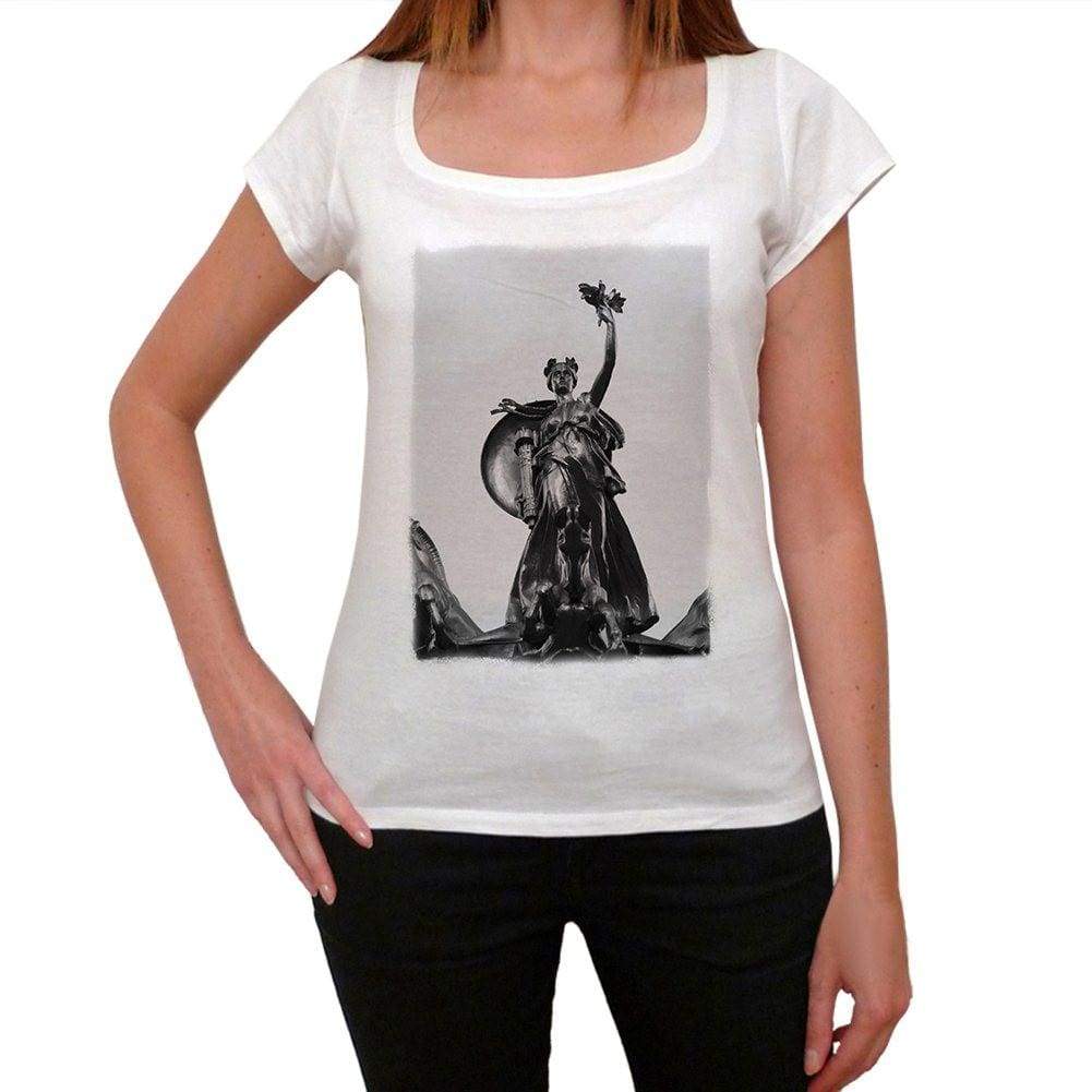 Uss Maine Monument (1913) New York City Womens Short Sleeve Round Neck T-Shirt 00111