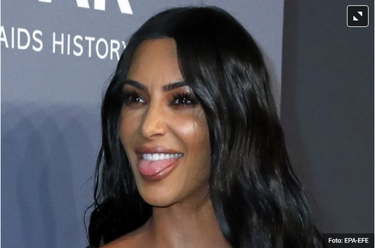 Kim Kardashian shared the first photograph of the son of Psalm with his fans