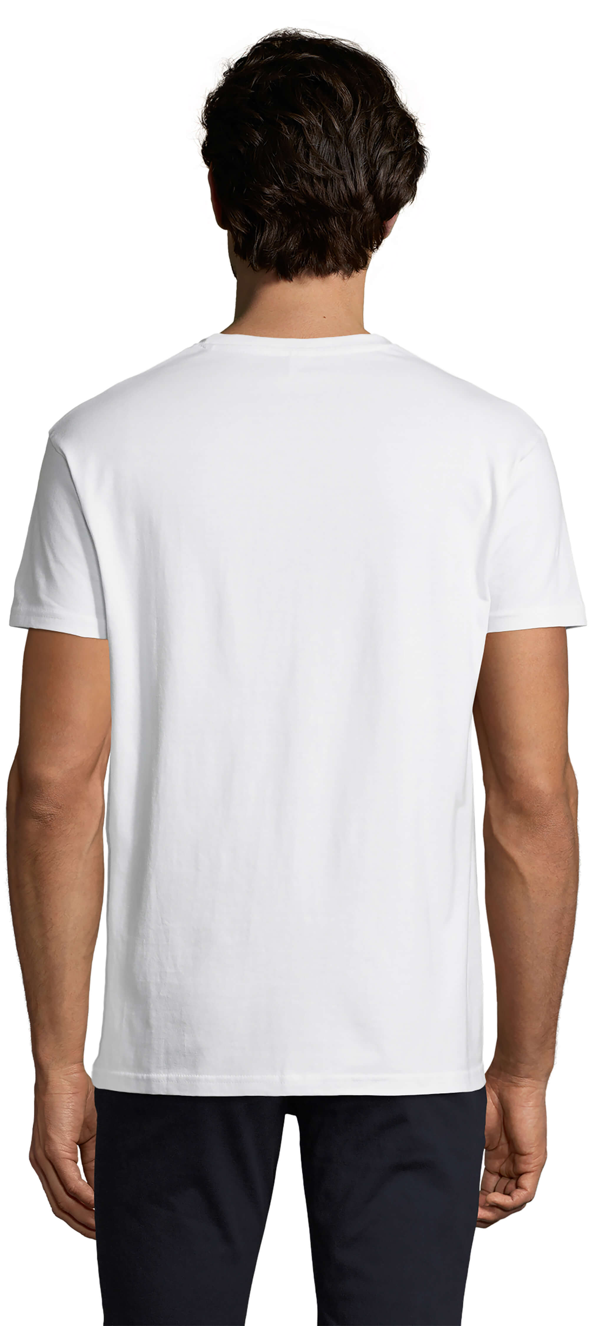 Men's Graphic T-Shirt Summer Triangle Klitmøller White White / XS | affordable organic t-shirts designs