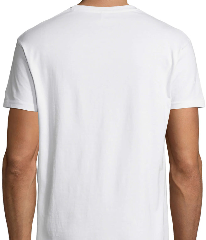 Men's Shirt Vintage T shirt Lotte X-Small White 00561 White / S | affordable organic t-shirts beautiful designs