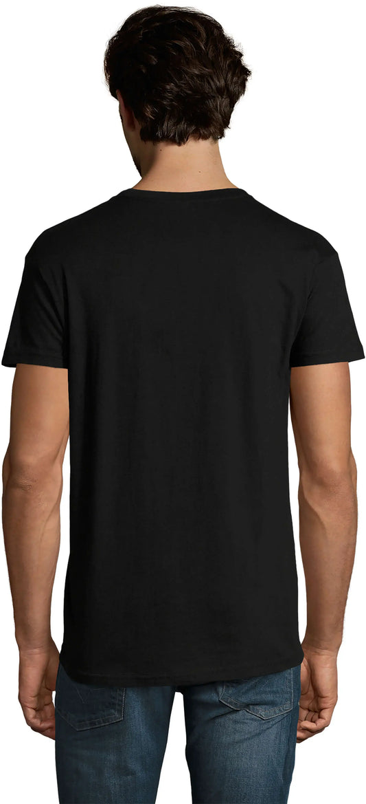 Men's Graphic T-Shirt Feel The Music Limited Edition Short Sleeve Tee-Shirt Vintage Birthday Gift Novelty