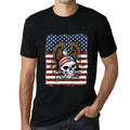 Men's Graphic T-Shirt American Eagle - Usa Skull Limited Edition Short Sleeve Tee-Shirt Vintage Birthday Gift Novelty