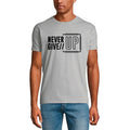 Men's Graphic T-Shirt Never Give Upinspiration Eco-Friendly Limited Edition Short Sleeve Tee-Shirt Vintage Birthday Gift Novelty