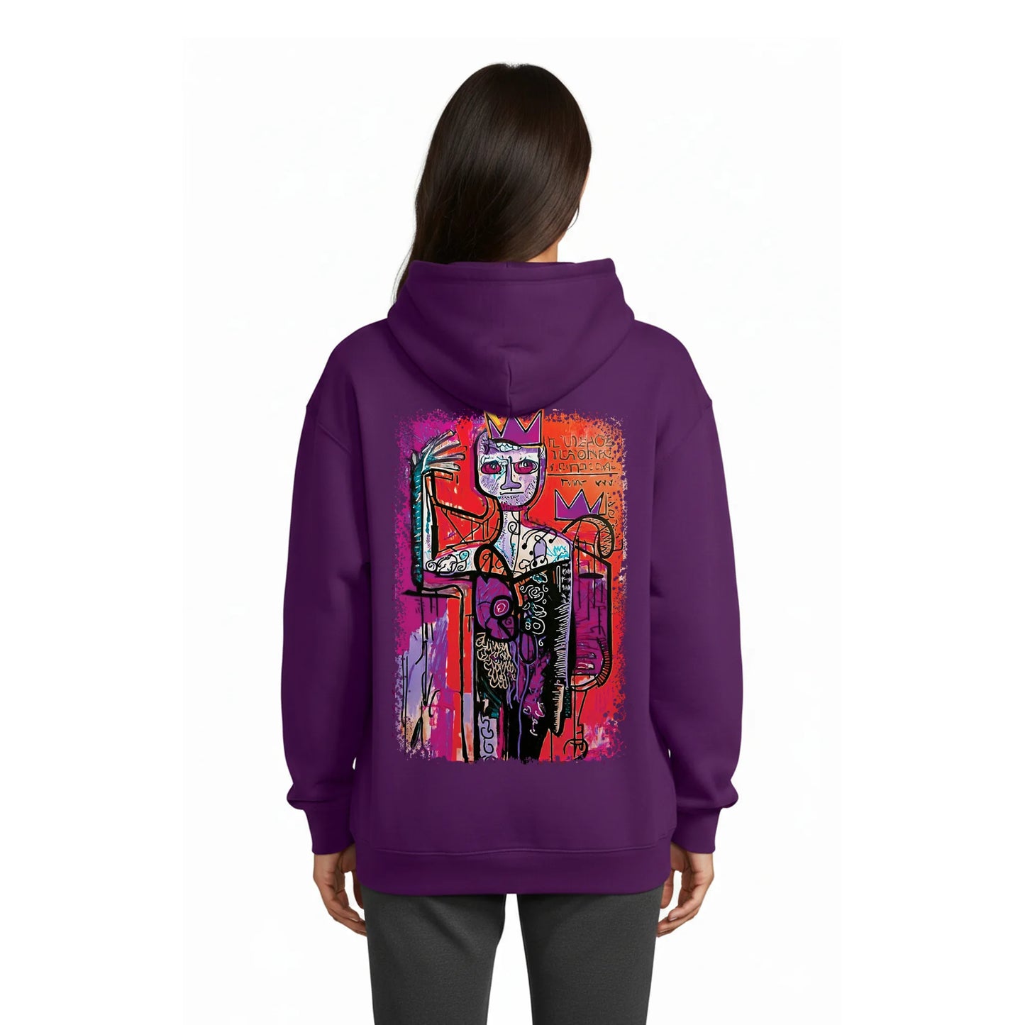 Crown of Colors Women's Hoodie Violet Astral — Condor