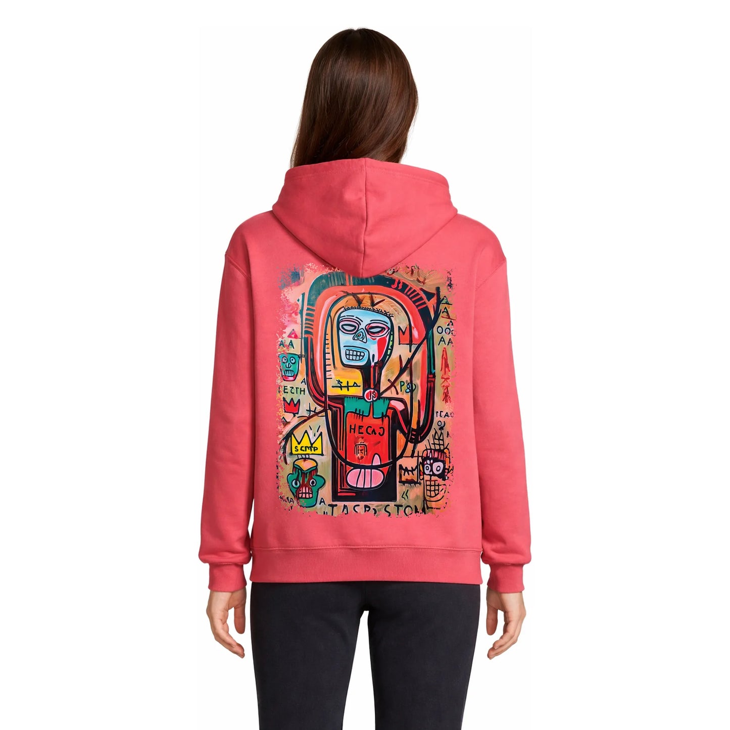 Neon Mask Dreams Women's Hoodie Rose Folk — Condor