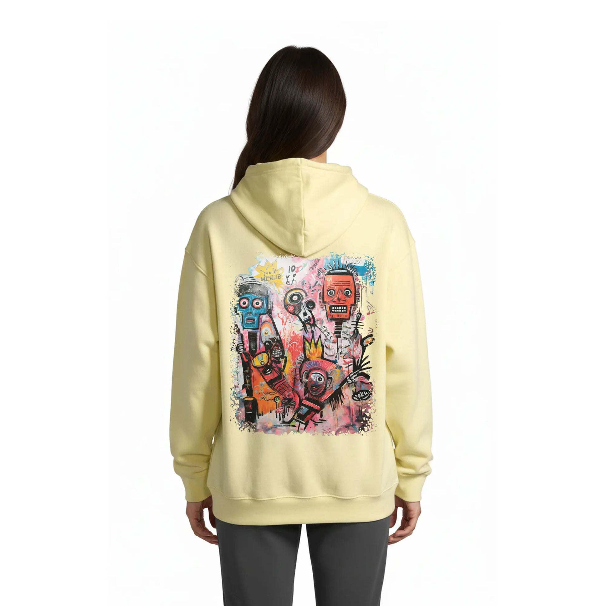 Neon Tribe Pulse Women's Hoodie Jaune Clair — Condor