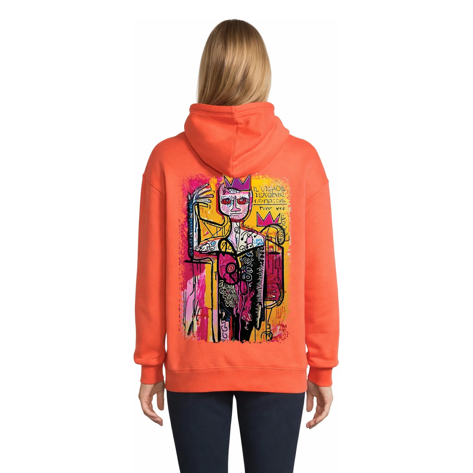 Crown of Chaos Women's Hoodie Orange Pop — Condor