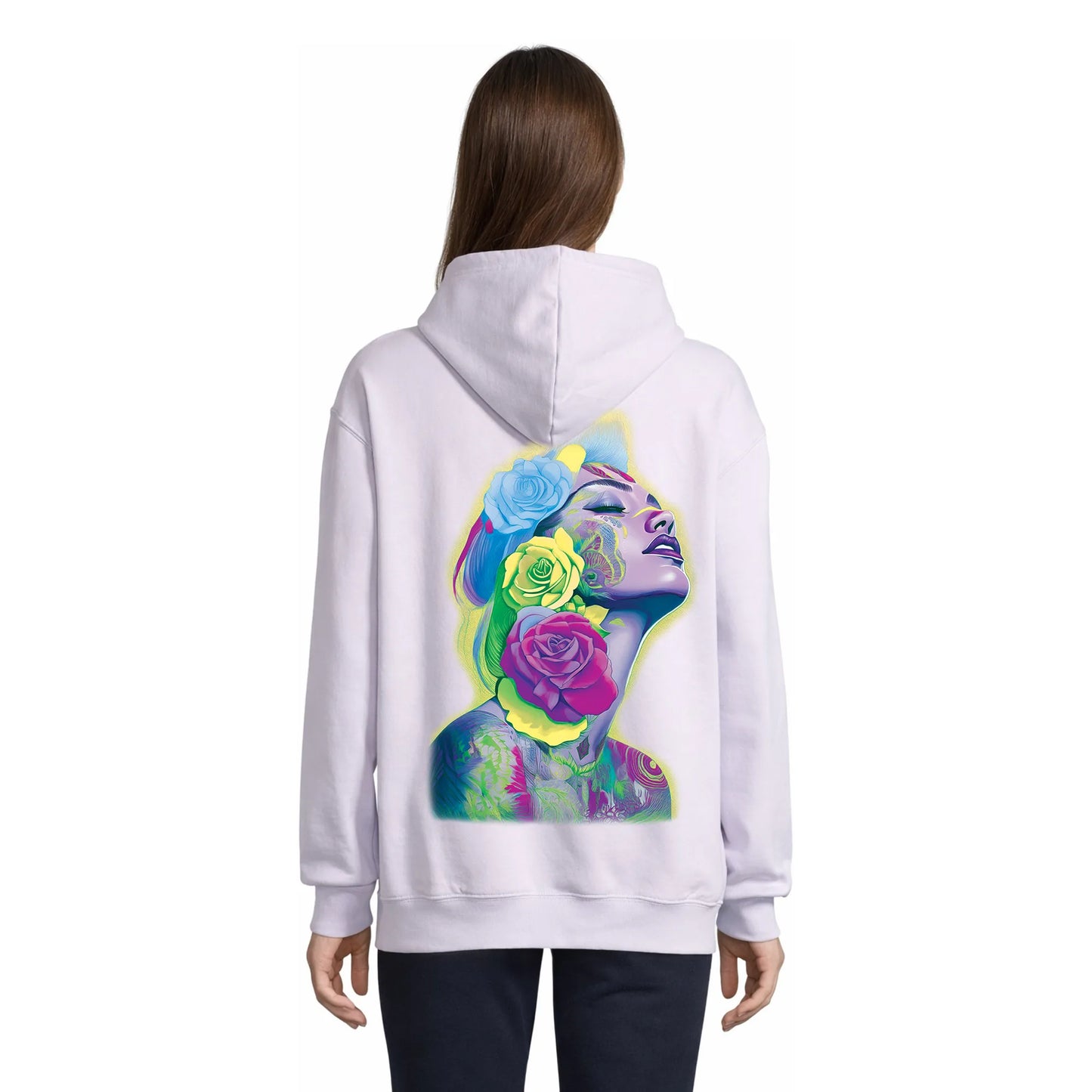 Chromatic Reverie Women's Hoodie Lilas — Condor