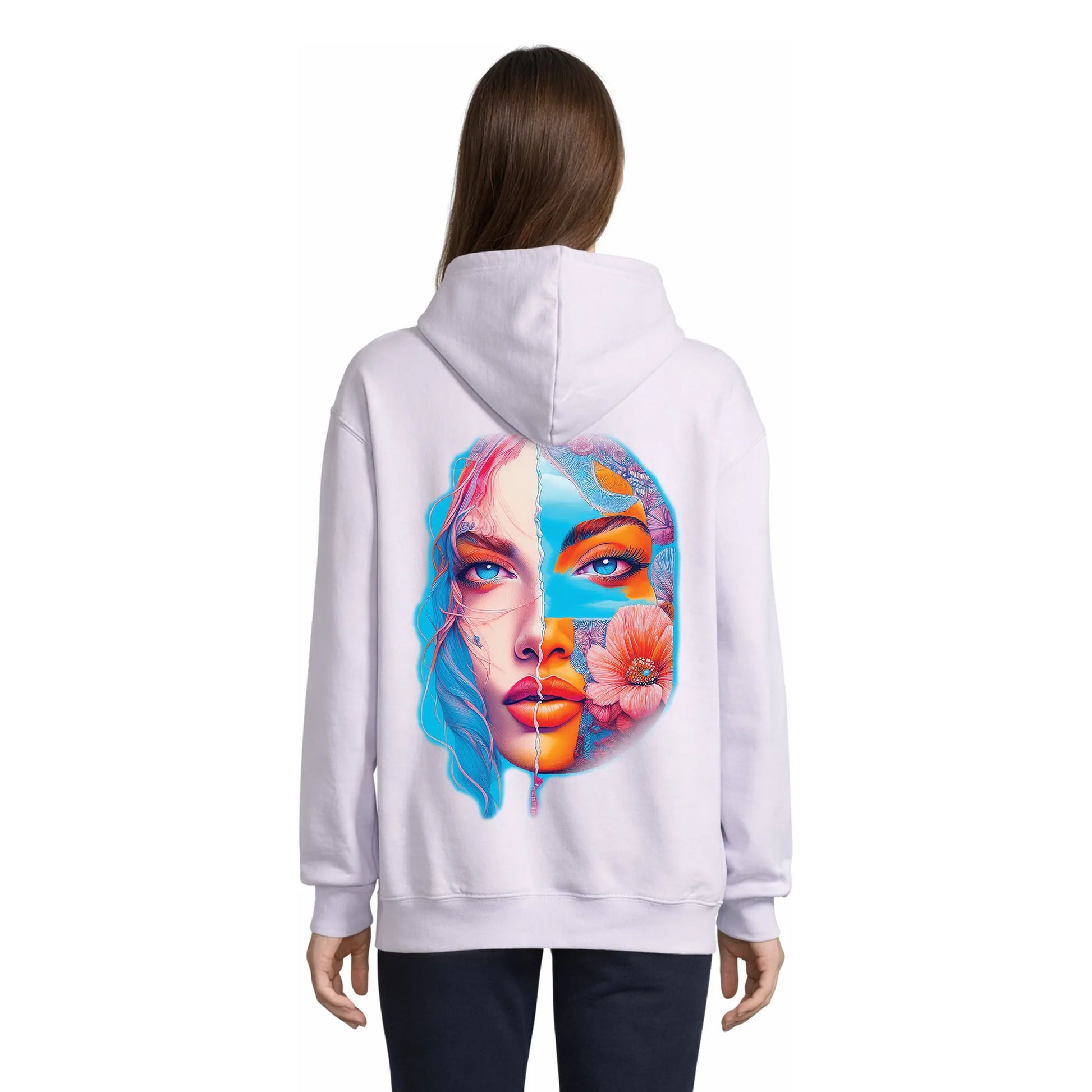 Chromatic Reverie Women's Hoodie Lilas — Condor