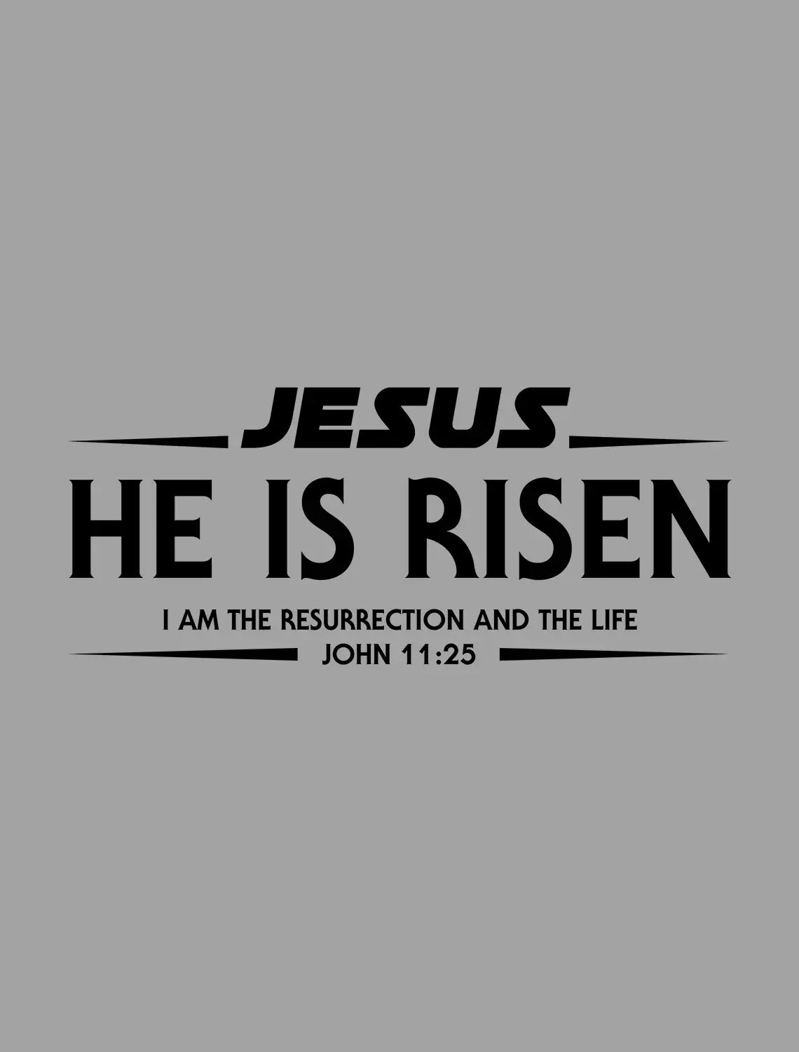 Men's Graphic T-Shirt He Is Risen Hallelujah - Jesus Chris Limited Edition Short Sleeve Tee-Shirt Vintage Birthday Gift Novelty
