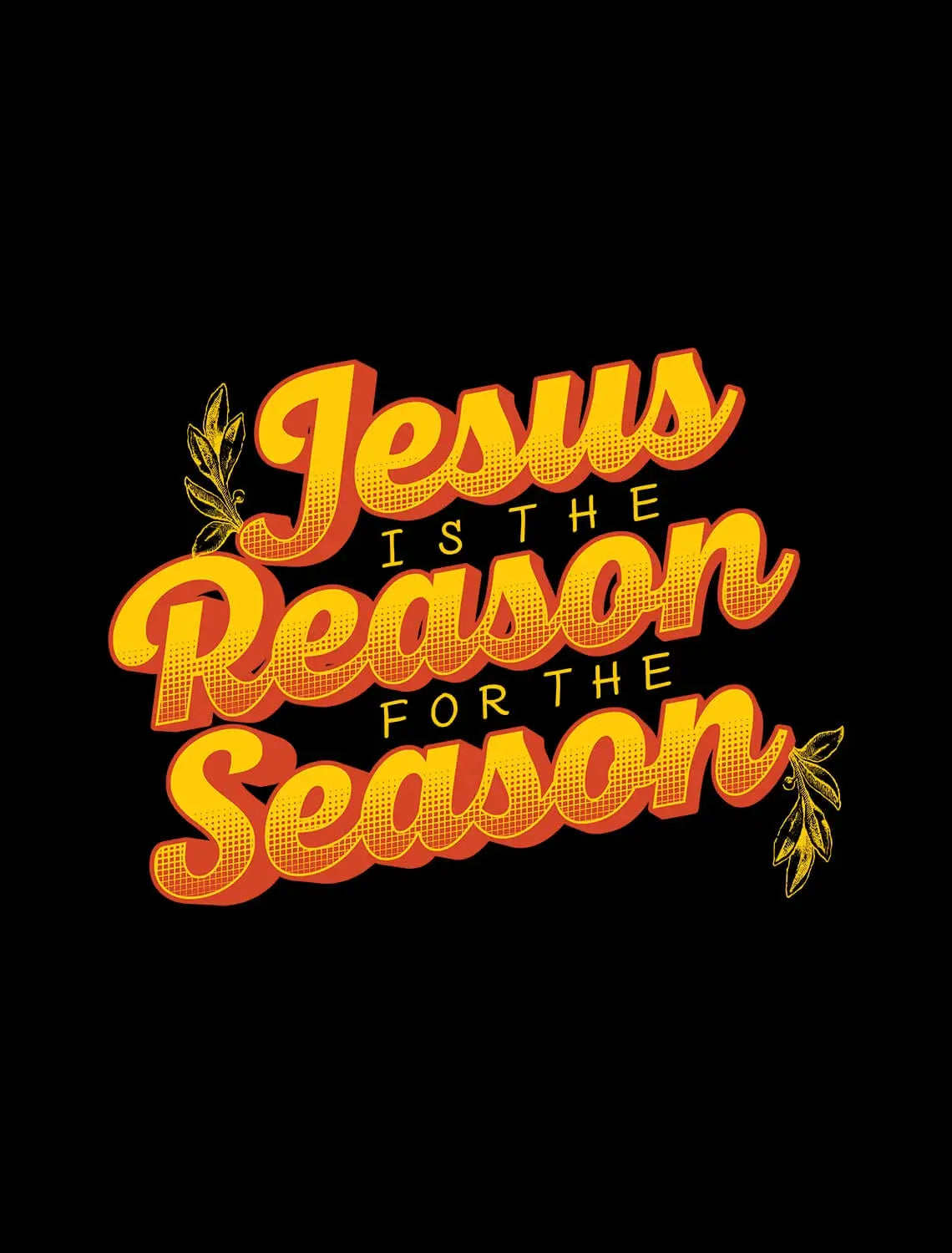 Men's Graphic T-Shirt Jesus Is The Reason For The Season - Chris Limited Edition Short Sleeve Tee-Shirt Vintage Birthday Gift Novelty