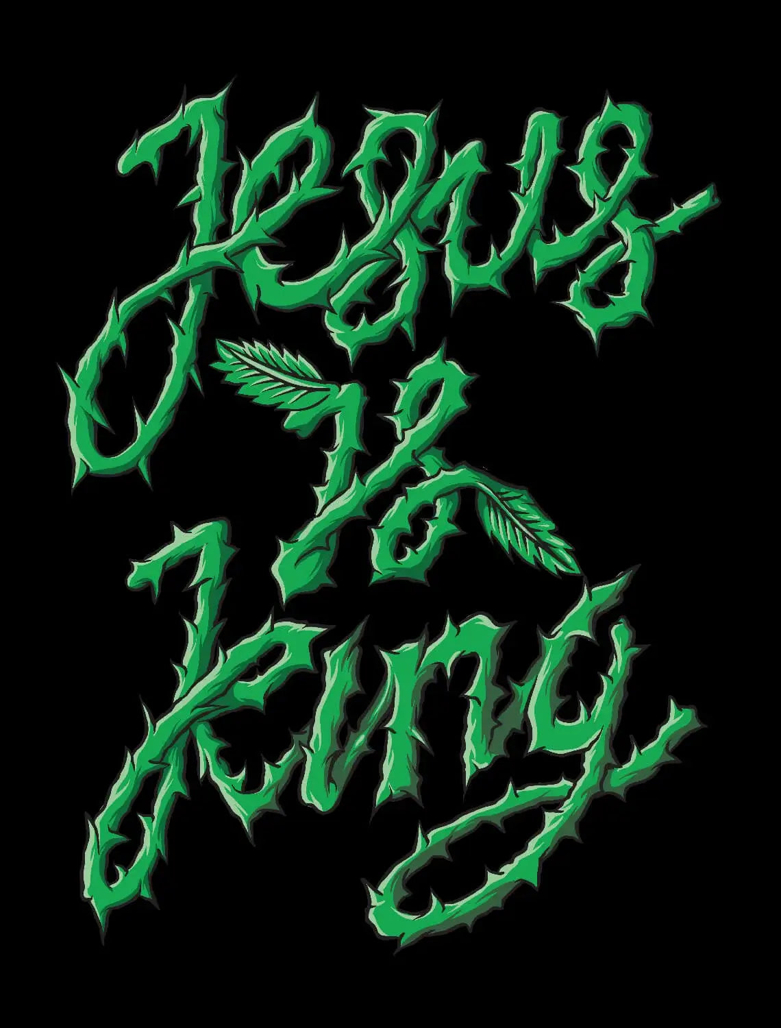 Men's Graphic T-Shirt Jesus Is King - God Jesus Chris Limited Edition Short Sleeve Tee-Shirt Vintage Birthday Gift Novelty