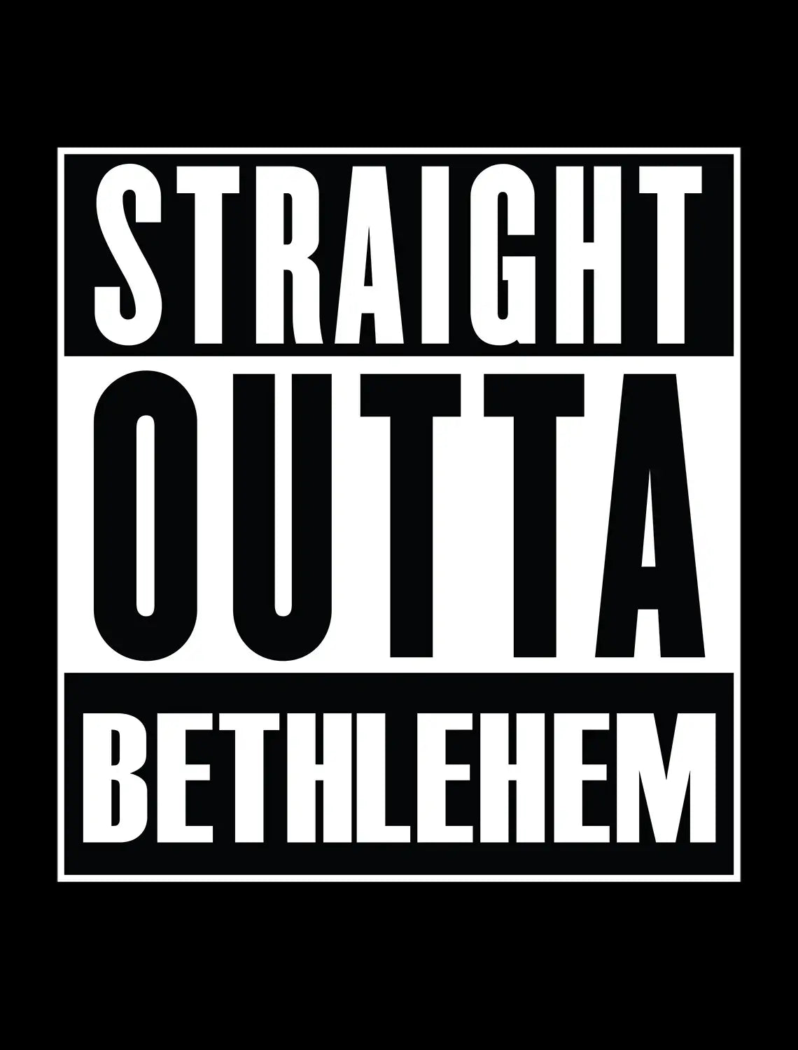 Men's Graphic T-Shirt  Bethlehem - God Jesus Chris Limited Edition Short Sleeve Tee-Shirt Vintage Birthday Gift Novelty