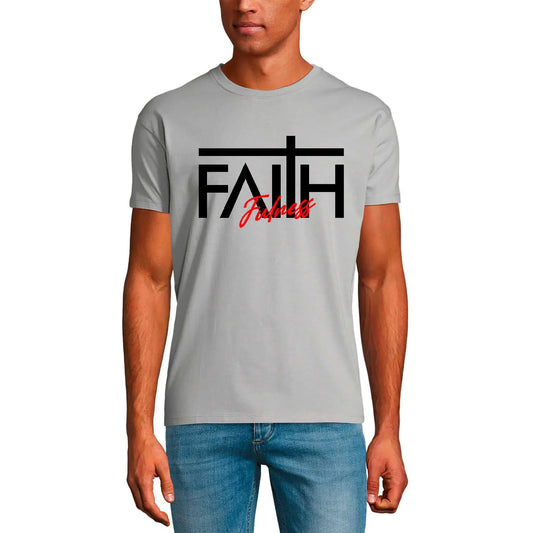 Men's Graphic T-Shirt Faith Fulness - Bible Christian Religious Limited Edition Short Sleeve Tee-Shirt Vintage Birthday Gift Novelty