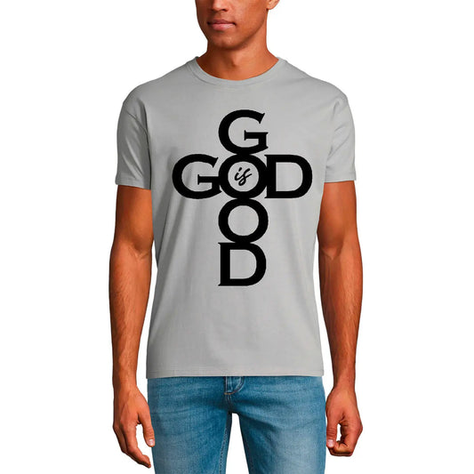 Men's Graphic T-Shirt Good God - Jesus Christ Bible Religious Limited Edition Short Sleeve Tee-Shirt Vintage Birthday Gift Novelty