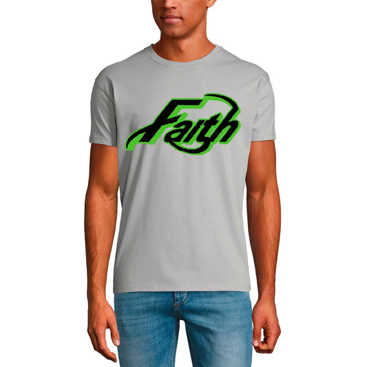 Men's Graphic T-Shirt Faith - Christ Bible Religious Limited Edition Short Sleeve Tee-Shirt Vintage Birthday Gift Novelty