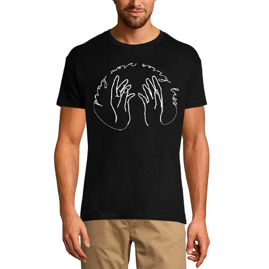 Men's Graphic T-Shirt Pray More Worry Less - Chris Limited Edition Short Sleeve Tee-Shirt Vintage Birthday Gift Novelty