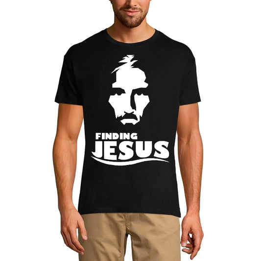 Men's Graphic T-Shirt Finding Jesus - Faith Bible Chris Limited Edition Short Sleeve Tee-Shirt Vintage Birthday Gift Novelty