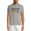 Men's Graphic T-Shirt Bitcoin Bless You - Btc Hodl Shirt - Crypto Idea Eco-Friendly Limited Edition Short Sleeve Tee-Shirt Vintage Birthday Gift Novelty