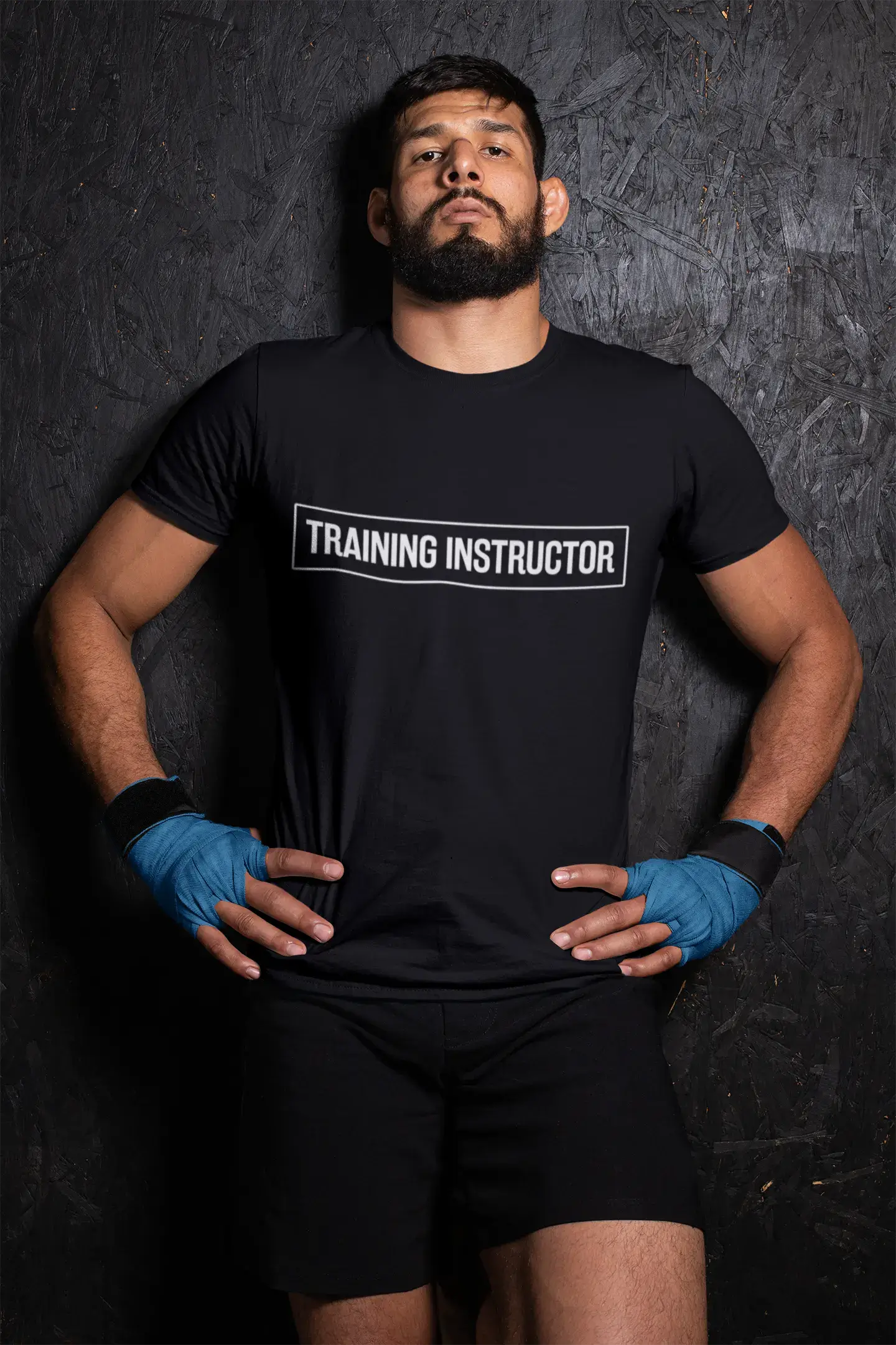 Training Instructor t shirt, mens t-shirt, occupation, S Size, Black, Cotton Round Neck