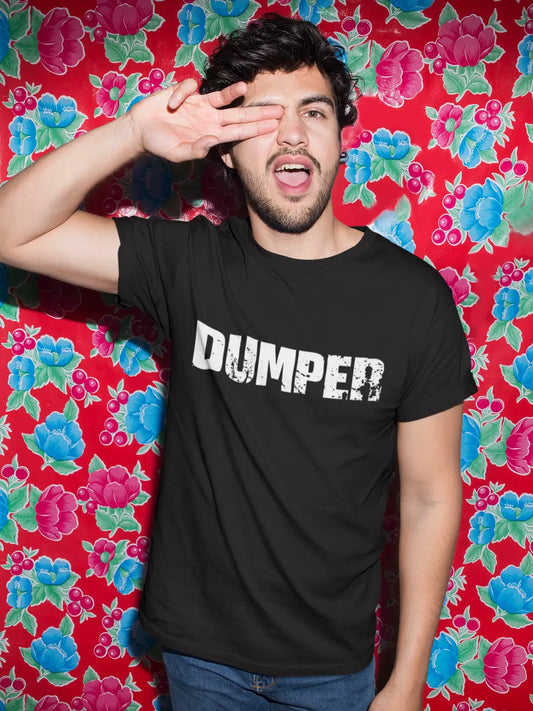 dumper ,Men's Short Sleeve Round Neck T-shirt 00004