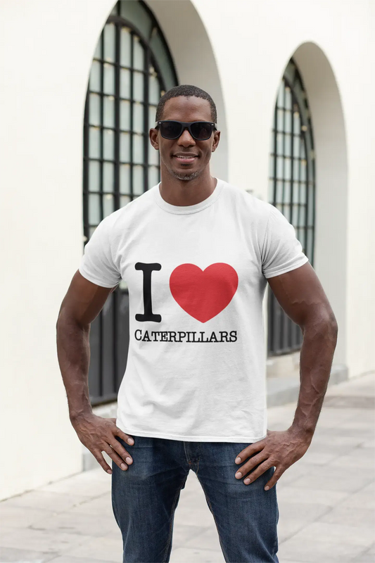 CATERPILLARS, kurzärmliges Herren-T-Shirt mit Rundhalsausschnitt
