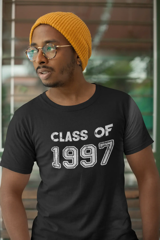1977, Class of, black, Men's Short Sleeve Round Neck T-shirt 00103
