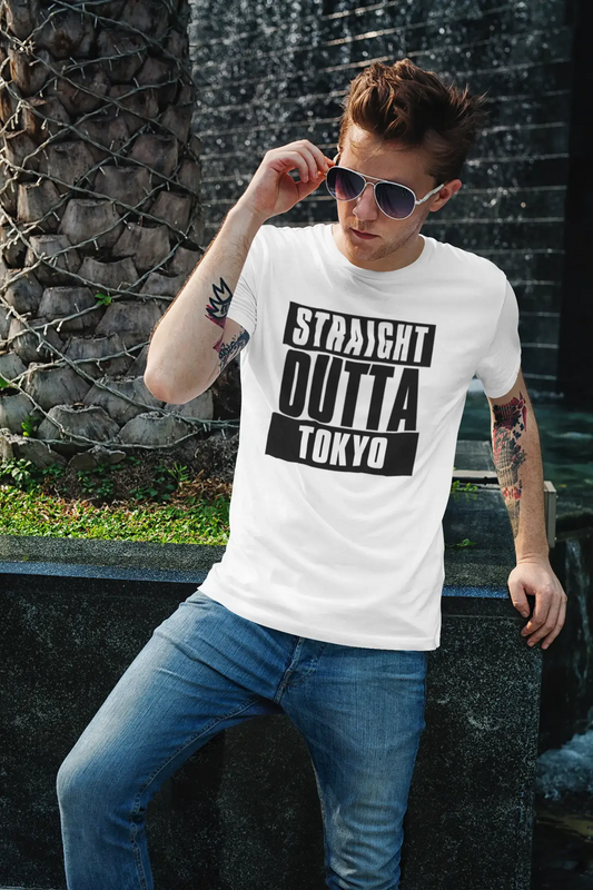 Straight Outta Tokyo, Homme manches courtes Col rond 00027