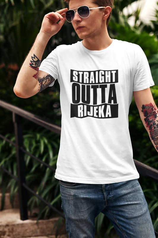 Straight Outta Rijeka, Homme manches courtes Col rond 00027