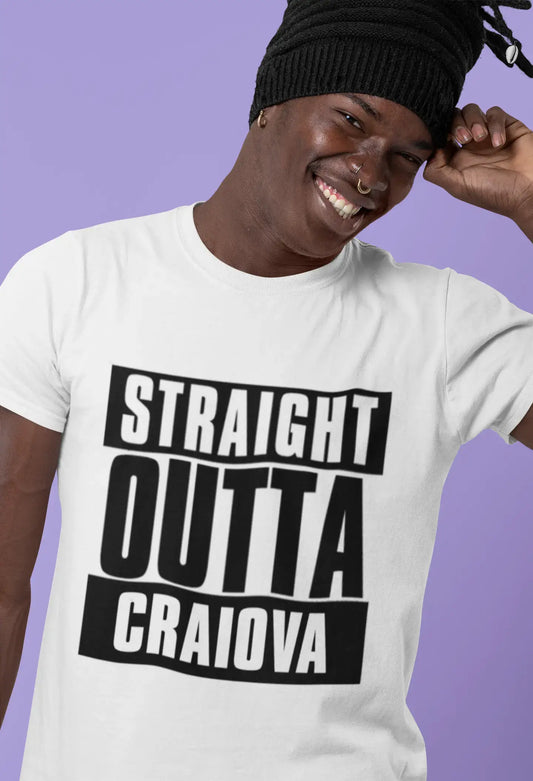 Straight Outta Craiova, Homme manches courtes Col rond 00027