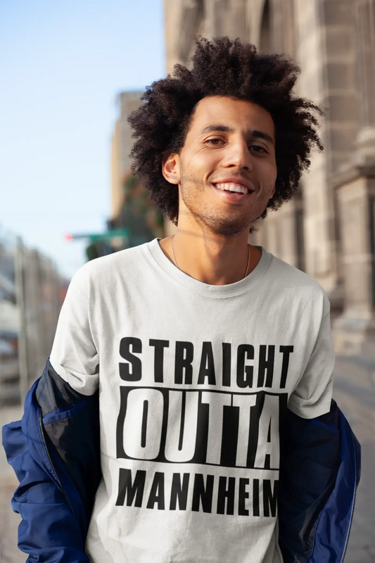 Straight Outta Mannheim, Homme manches courtes Col rond 00027
