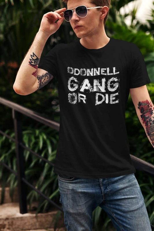 ODONNELL Family Gang T-Shirt, Herren T-Shirt, schwarzes T-Shirt, Geschenk-T-Shirt 00033