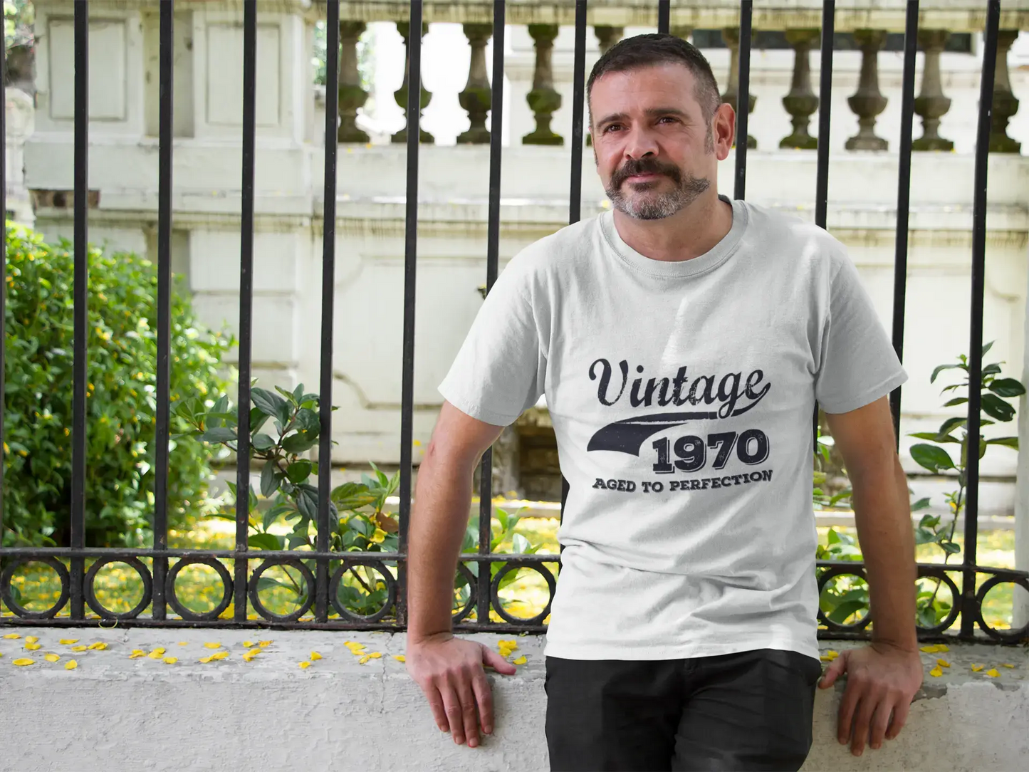 Vintage Aged to Perfection 1987 Men's Retro T shirt White Birthday Gift Round Neck 00342