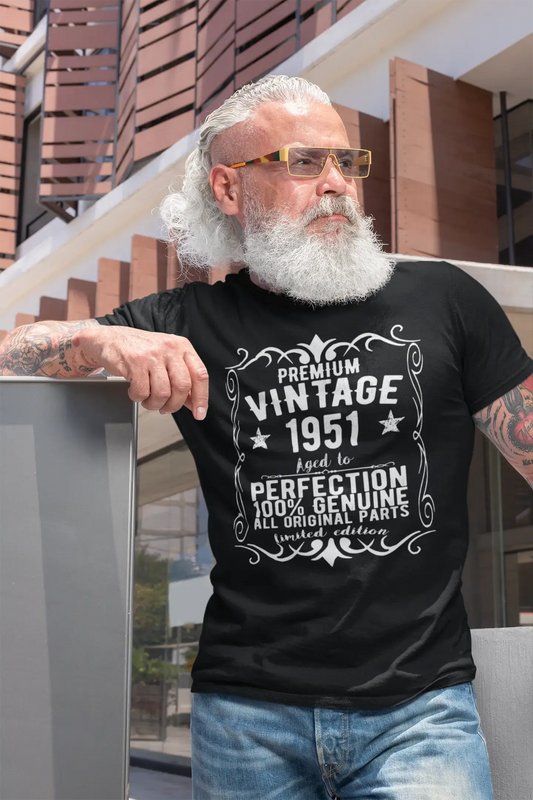 Homme Tee Vintage T Shirt Premium Vintage Year 1951