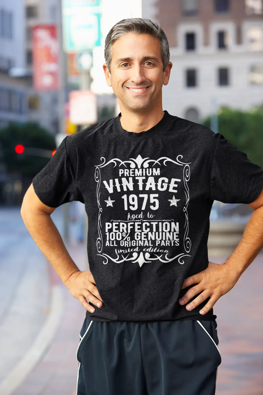Homme Tee Vintage T Shirt Premium Vintage Year 1975