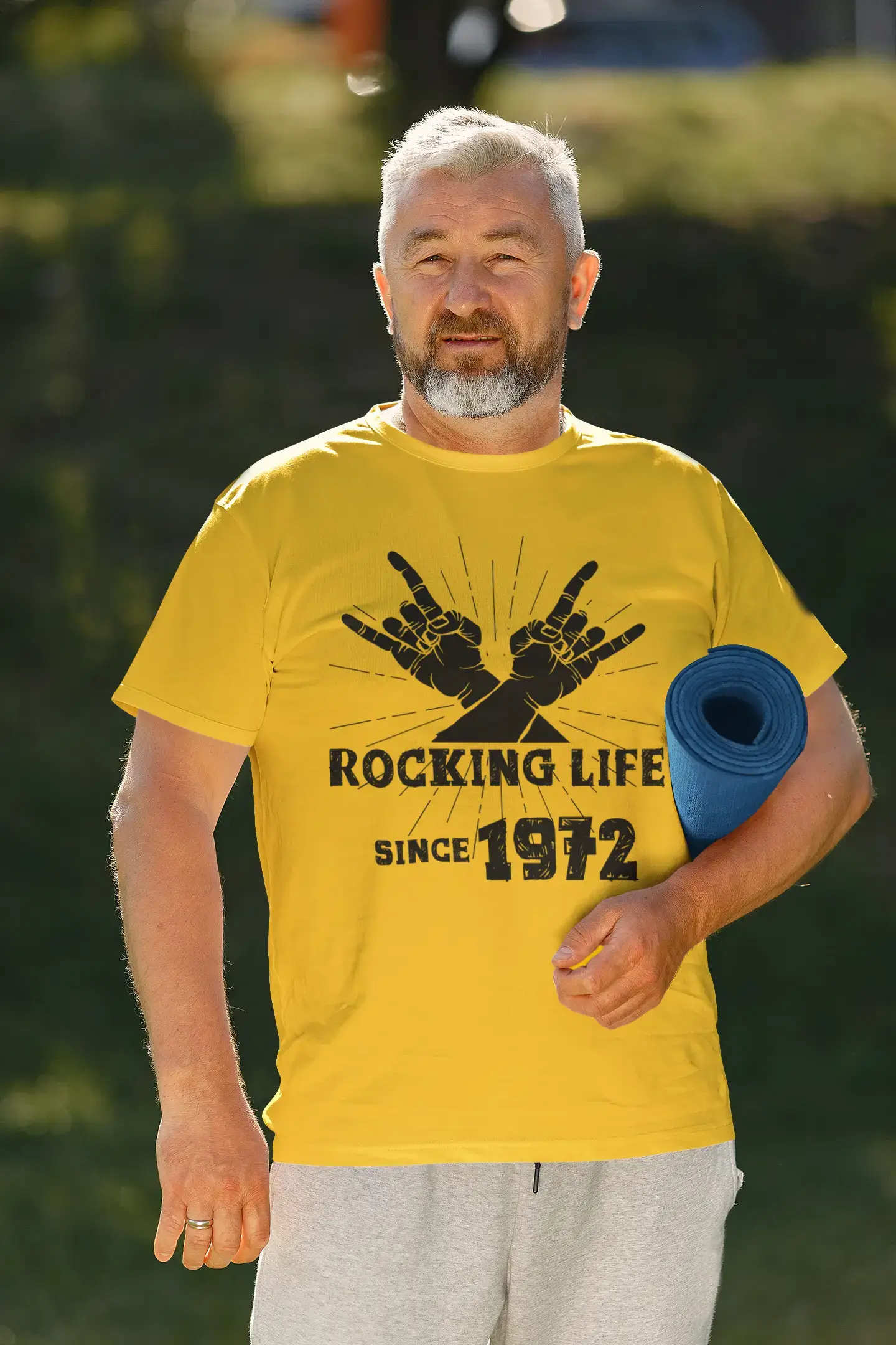 Rocking Life Since 1972 Herren T-Shirt Lemon Geburtstagsgeschenk 00422